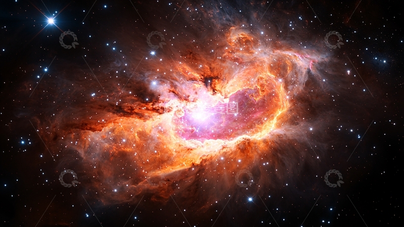 高清大图下载【趣麦麦图】星云与恒星的壮丽景象