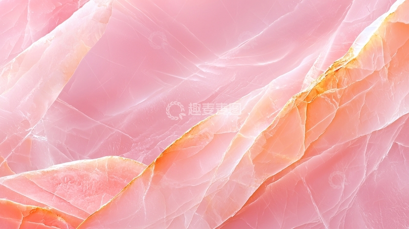 高清大图下载【趣麦麦图】粉色大理石纹理背景