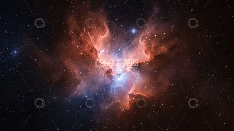 高清大图下载【趣麦麦图】星云与恒星的壮丽景象