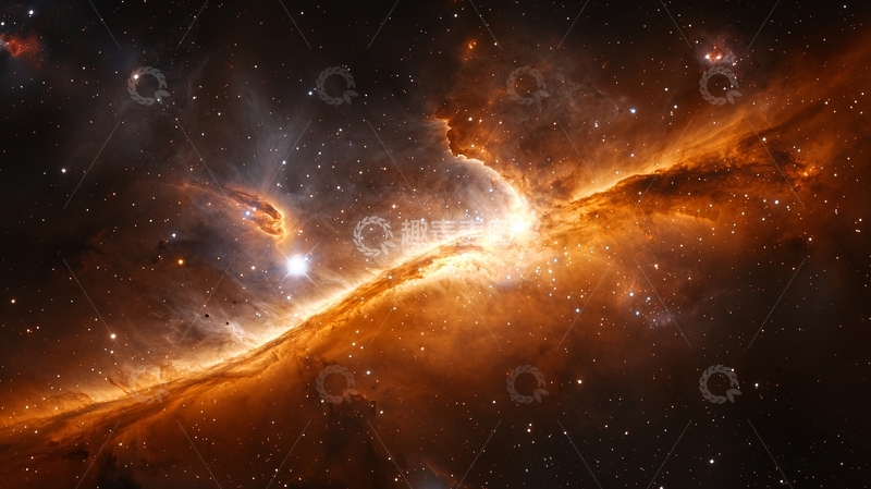 高清大图下载【趣麦麦图】星云与恒星的壮丽景象