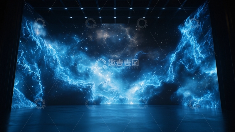 高清大图下载【趣麦麦图】宇宙星空背景素材