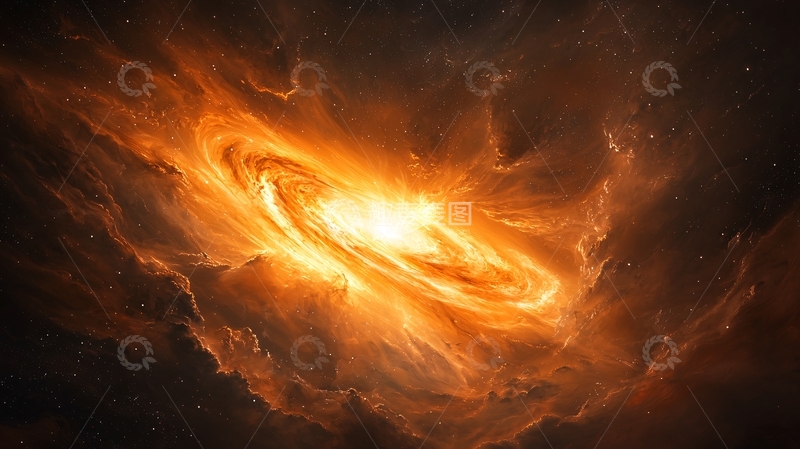 高清大图下载【趣麦麦图】星系漩涡动态背景图