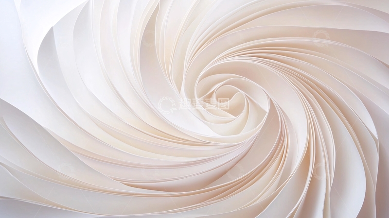 高清大图下载【趣麦麦图】螺旋纸卷艺术背景