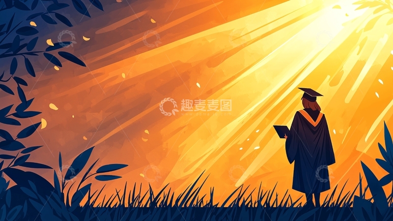 高清大图下载【趣麦麦图】毕业典礼剪影