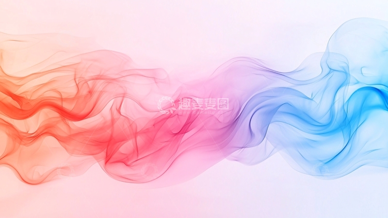 高清大图下载【趣麦麦图】渐变色流动抽象背景