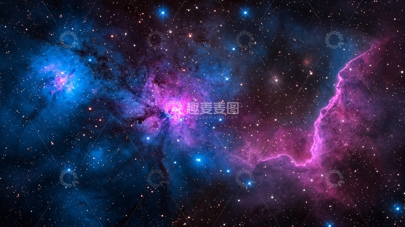 高清大图下载【趣麦麦图】星云与恒星的壮丽景象