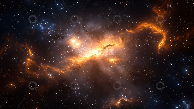 高清大图下载【趣麦麦图】星云与恒星的壮丽景象