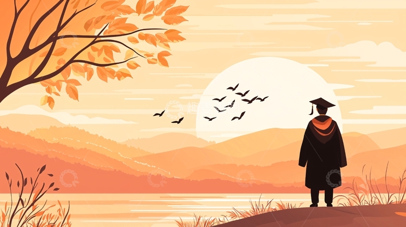 高清大图下载【趣麦麦图】秋日毕业典礼剪影