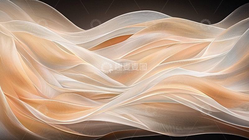 高清大图下载【趣麦麦图】抽象线条艺术背景