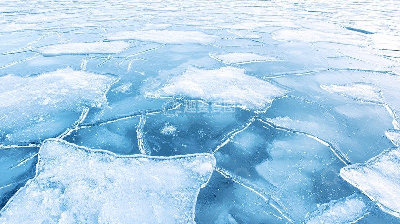 高清大图下载【趣麦麦图】冰裂纹背景素材