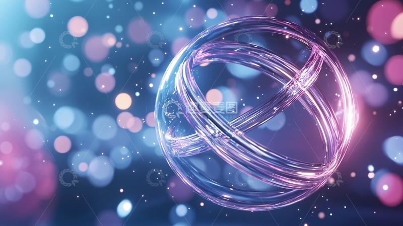 高清大图下载【趣麦麦图】水晶球光斑背景