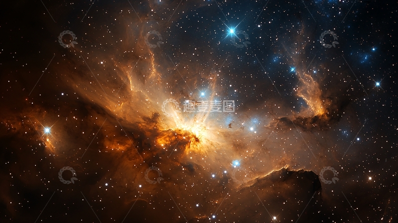 高清大图下载【趣麦麦图】星云与恒星的壮丽景象