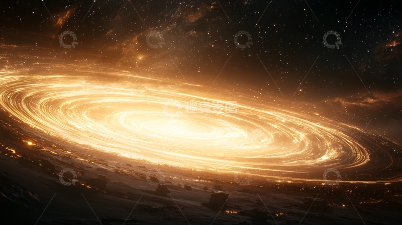 高清大图下载【趣麦麦图】银河系星云动态背景