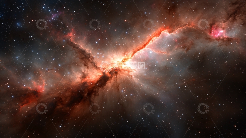 高清大图下载【趣麦麦图】星云与恒星的壮丽景象