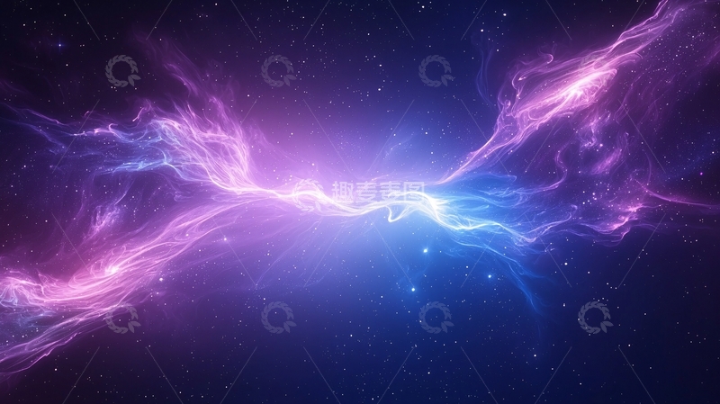 高清大图下载【趣麦麦图】星云交汇神秘宇宙