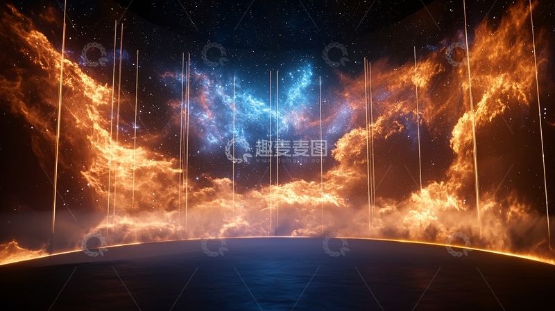 高清大图下载【趣麦麦图】星际迷航：宇宙中的光束