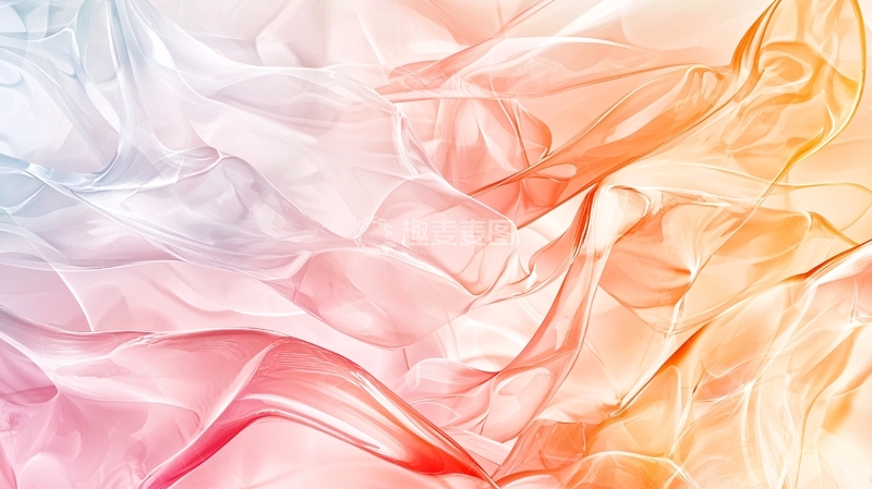 高清大图下载【趣麦麦图】抽象流动光影背景