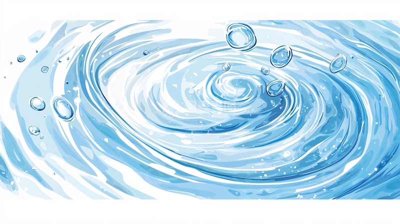 高清大图下载【趣麦麦图】水滴激起的涟漪