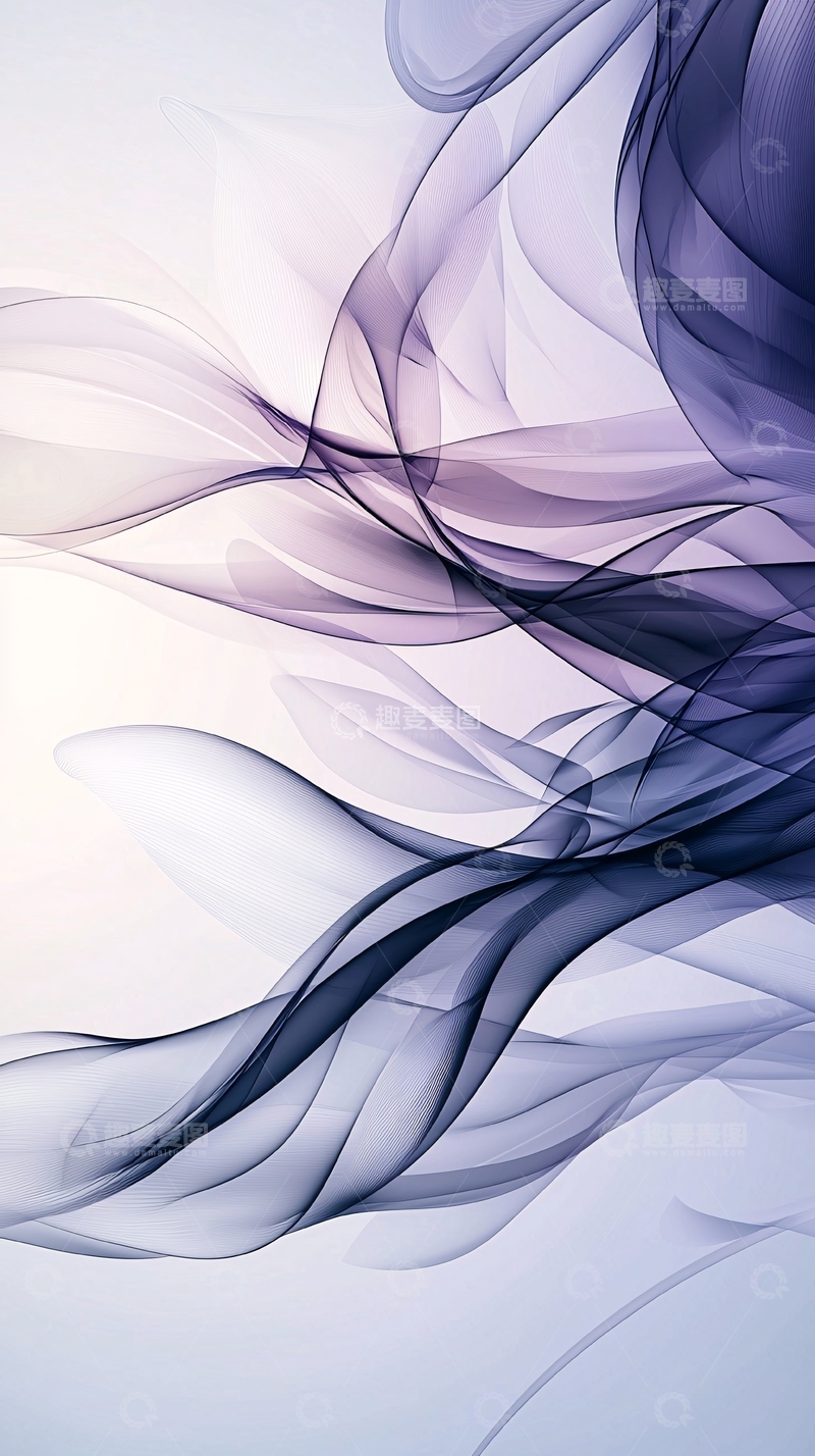 高清大图下载【趣麦麦图】抽象线条艺术背景图