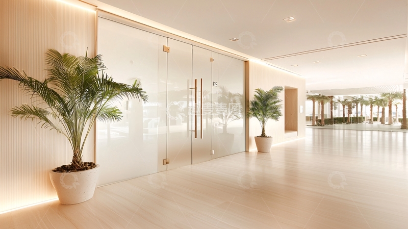 高清大图下载【趣麦麦图】现代办公室入口设计