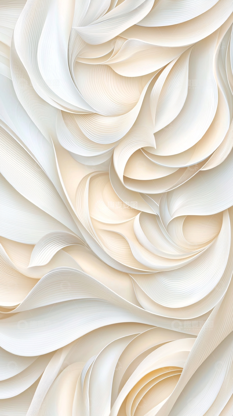 高清大图下载【趣麦麦图】抽象线条艺术背景图