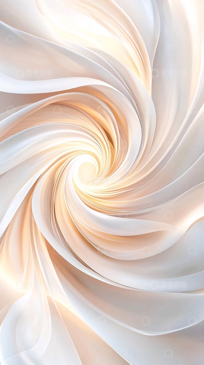 高清大图下载【趣麦麦图】螺旋丝滑面料纹理背景