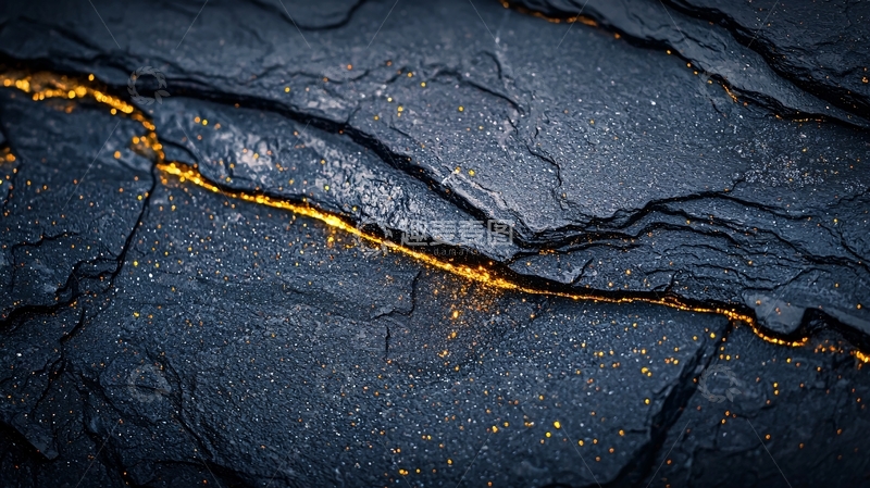 高清大图下载【趣麦麦图】熔岩流动纹理背景