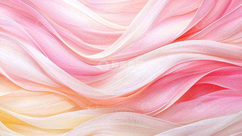 高清大图下载【趣麦麦图】柔和波纹抽象背景