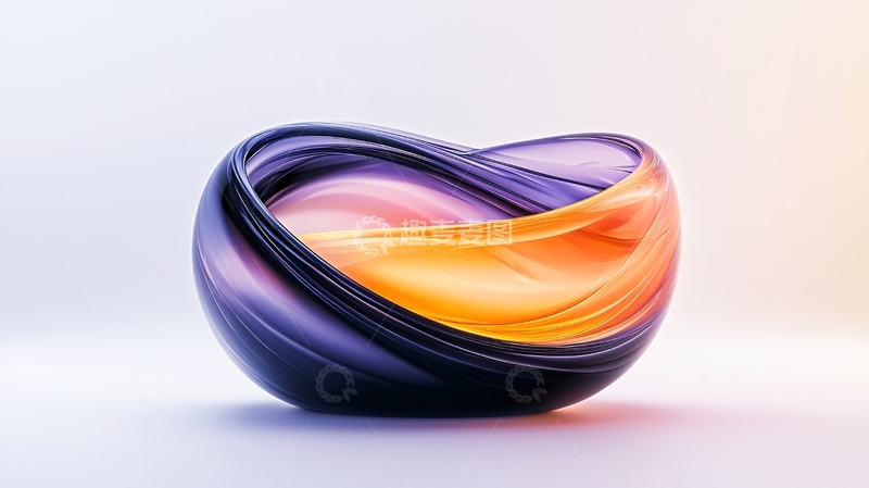 高清大图下载【趣麦麦图】色彩流动的艺术碗