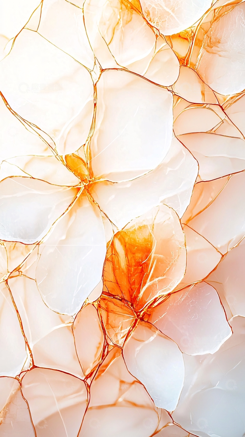 高清大图下载【趣麦麦图】裂纹玻璃艺术背景