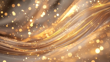 金色光带动态背景素材