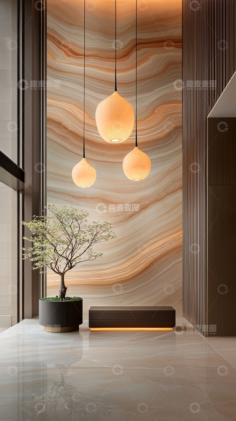 高清大图下载【趣麦麦图】现代简约客厅装饰设计