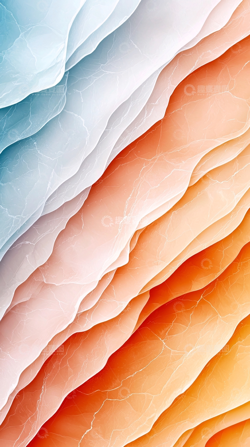 高清大图下载【趣麦麦图】抽象色彩渐变纹理背景