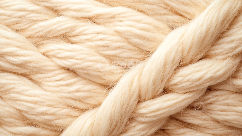 高清大图下载【趣麦麦图】编织毛线特写背景素材