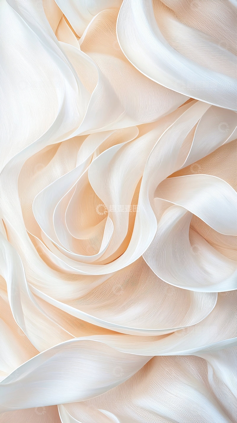高清大图下载【趣麦麦图】柔和丝滑面料纹理背景