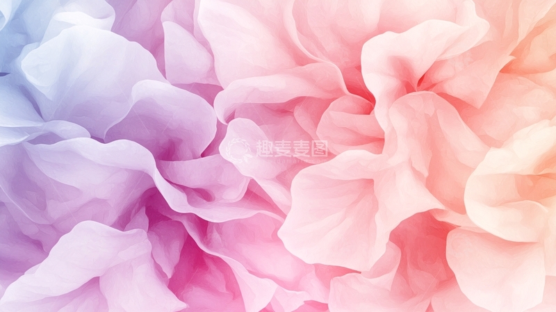 高清大图下载【趣麦麦图】梦幻渐变色抽象背景