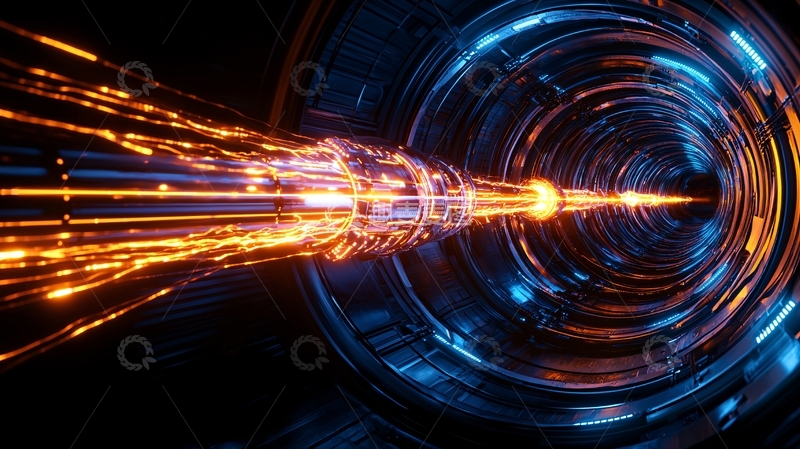 高清大图下载【趣麦麦图】未来科技隧道光效