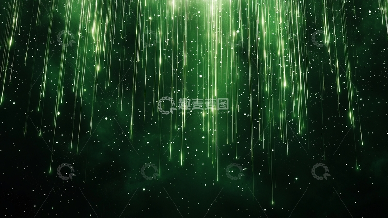 高清大图下载【趣麦麦图】流星雨背景素材