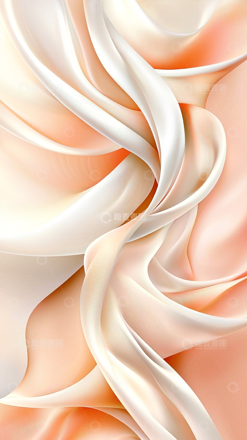 高清大图下载【趣麦麦图】柔和丝滑面料纹理背景