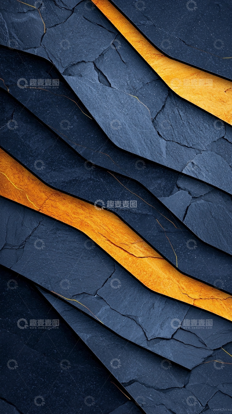 高清大图下载【趣麦麦图】深色岩石纹理背景