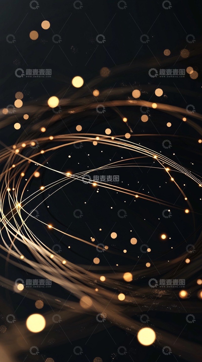 高清大图下载【趣麦麦图】光束交织夜景背景