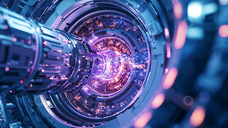 高清大图下载【趣麦麦图】未来科技感圆形装置