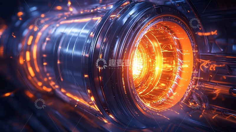 高清大图下载【趣麦麦图】未来科技能量核心4