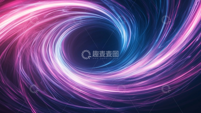 高清大图下载【趣麦麦图】宇宙漩涡光效背景图