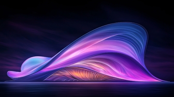 未来流线型建筑艺术设计