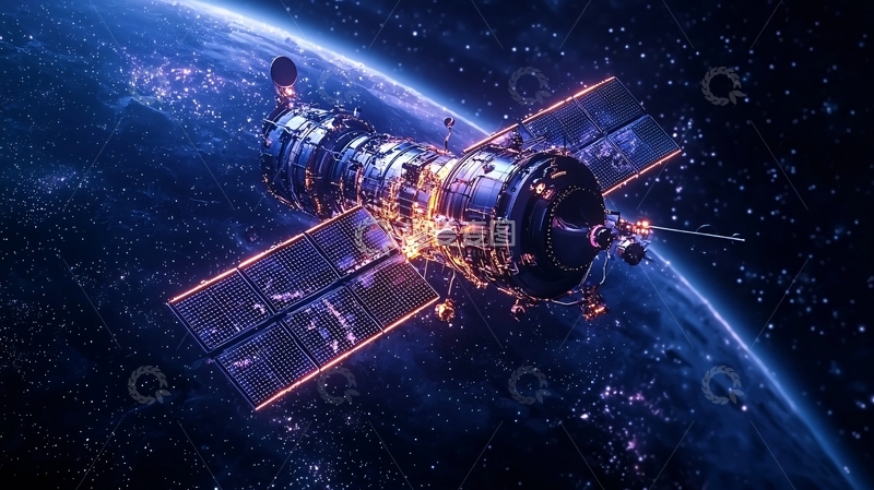 高清大图下载【趣麦麦图】太空卫星俯瞰地球4