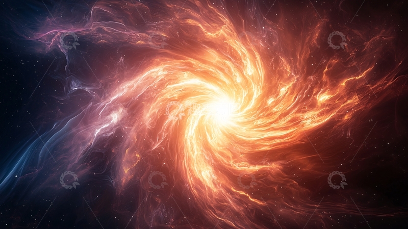 高清大图下载【趣麦麦图】星系漩涡动态背景