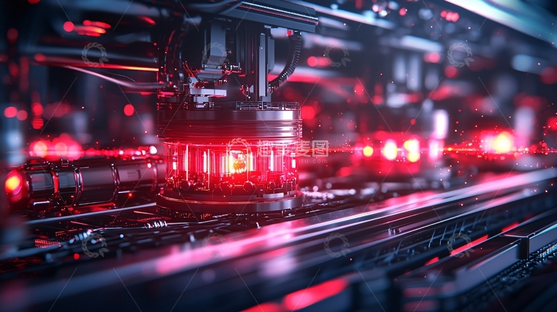 高清大图下载【趣麦麦图】未来科技工业机械装置