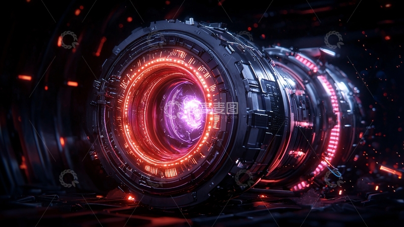 高清大图下载【趣麦麦图】未来科技机械装置
