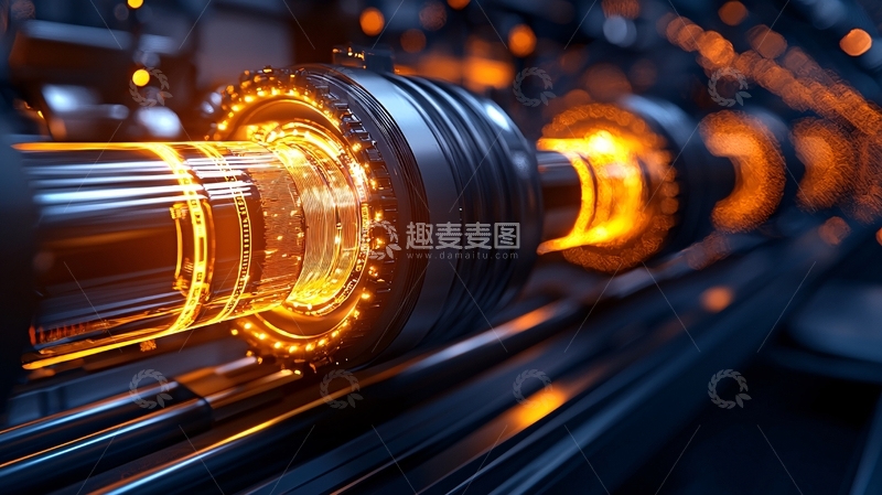 高清大图下载【趣麦麦图】未来科技感机械装置